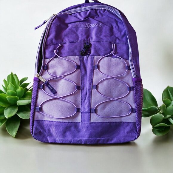 17" Bungee Strap Backpack - Picture 4 of 8